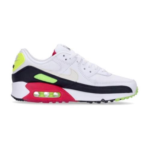 Air Max 90 Sneaker Wit/Zwart/Volt Nike , White , Heren