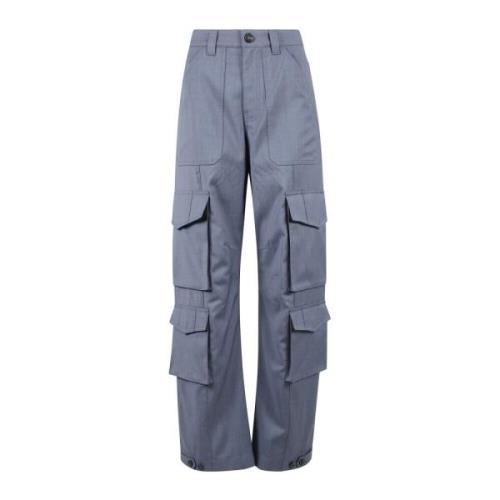 Cargo Broek in Licht Tailoring Golden Goose , Blue , Dames