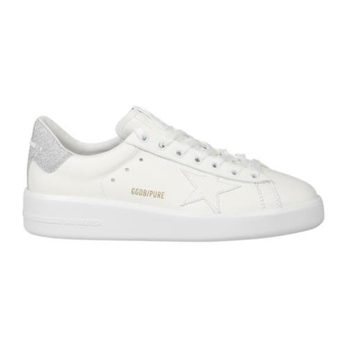 Ster Koeienhuid Sneakers Ss24 Ronde Tip Golden Goose , White , Dames