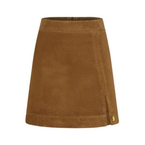 Bruine Minirok Vivian Stijl Fabienne Chapot , Brown , Dames