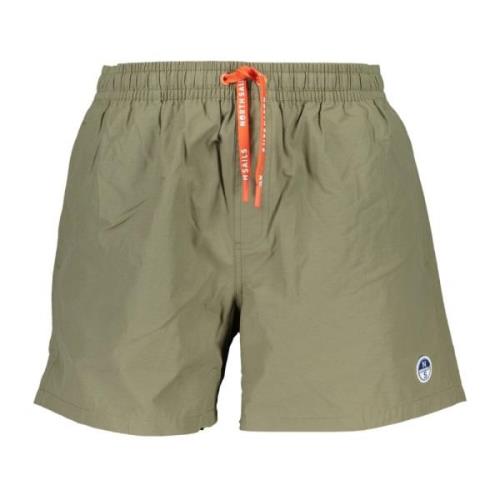 Groene Heren Zwemboxershorts North Sails , Green , Heren