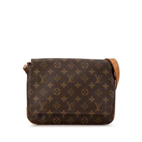 Pre-owned Leather louis-vuitton-bags Louis Vuitton Vintage , Brown , D...