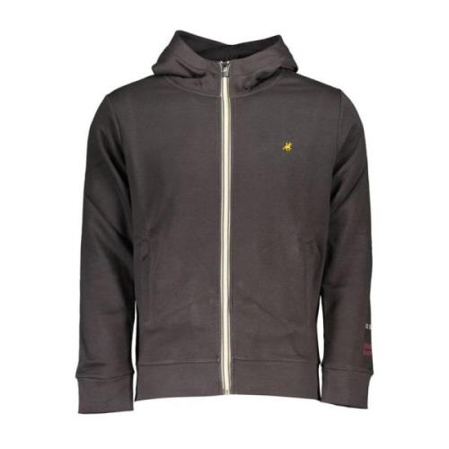 Hoodie met borduursel en logo U.s. Polo Assn. , Gray , Heren