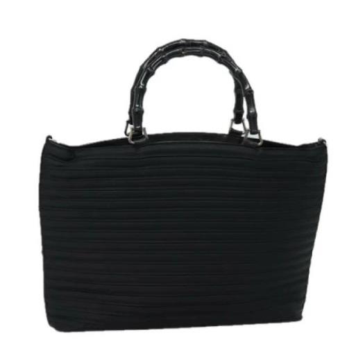 Pre-owned Nylon handbags Gucci Vintage , Black , Dames