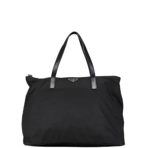 Pre-owned Canvas prada-bags Prada Vintage , Black , Dames