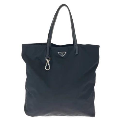 Pre-owned Canvas totes Prada Vintage , Black , Dames