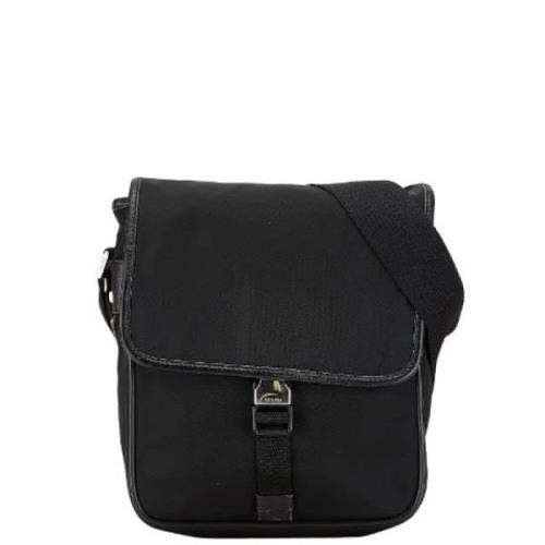 Pre-owned Canvas prada-bags Prada Vintage , Black , Dames