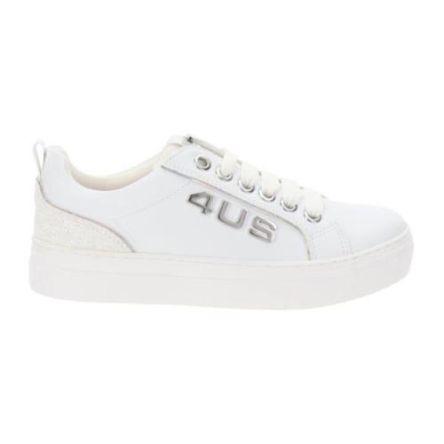 Sneakers van Kunstleer voor Vrouwen Paciotti , White , Dames