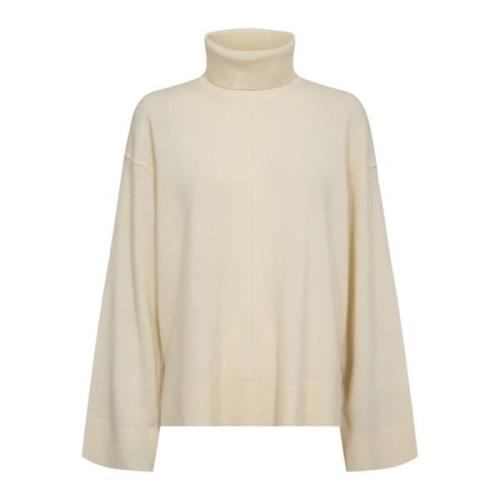 Gezellige Turtle Neck Sweater Designers Remix , Beige , Dames