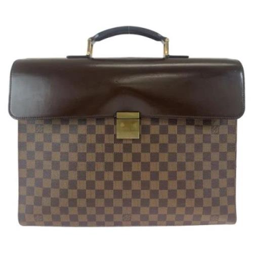 Pre-owned Canvas louis-vuitton-bags Louis Vuitton Vintage , Brown , Da...