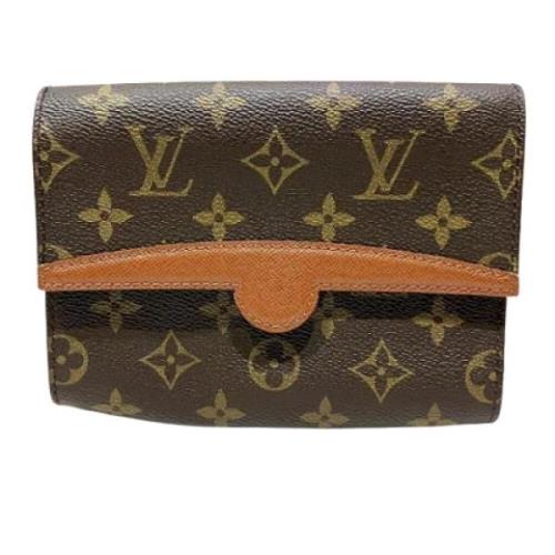 Pre-owned Canvas louis-vuitton-bags Louis Vuitton Vintage , Brown , Da...