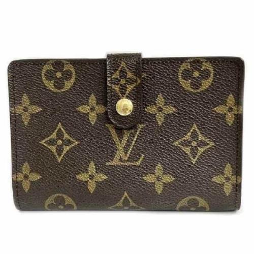 Pre-owned Canvas wallets Louis Vuitton Vintage , Brown , Dames