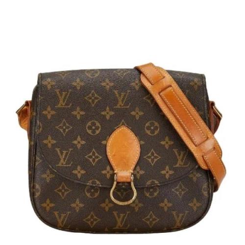 Pre-owned Canvas louis-vuitton-bags Louis Vuitton Vintage , Brown , Da...