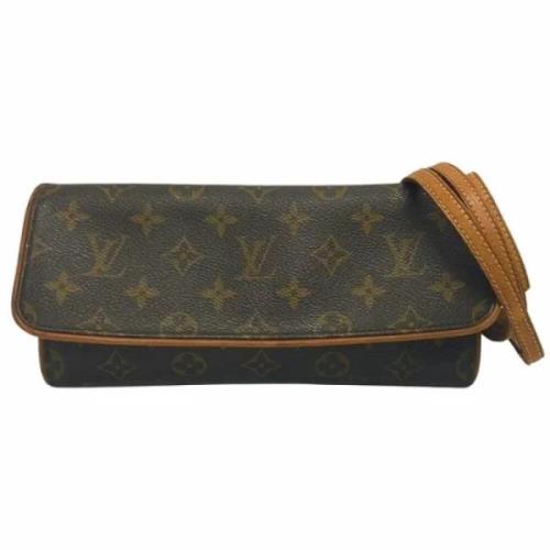 Pre-owned Canvas louis-vuitton-bags Louis Vuitton Vintage , Brown , Da...