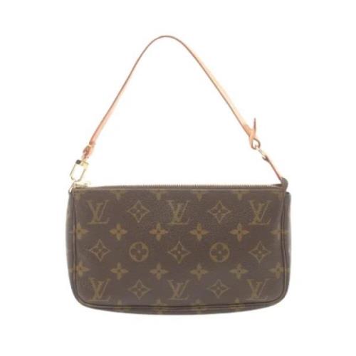 Pre-owned Canvas louis-vuitton-bags Louis Vuitton Vintage , Brown , Da...