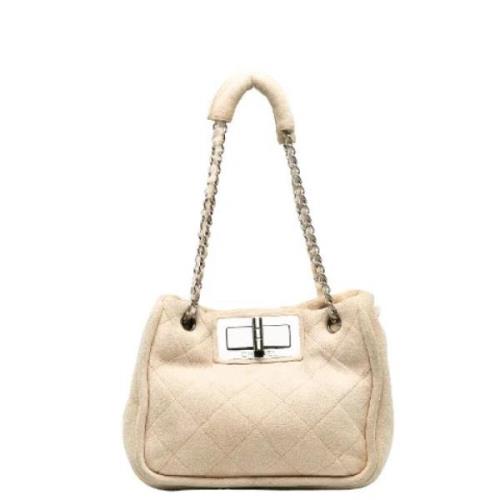 Pre-owned Suede chanel-bags Chanel Vintage , Brown , Dames