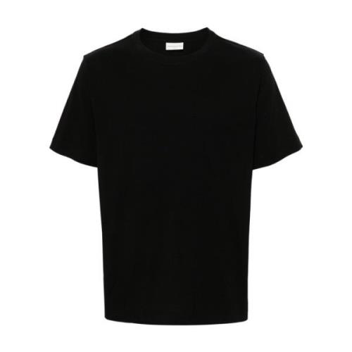 Zwarte Hertz 9600 T-shirt Dries Van Noten , Black , Heren