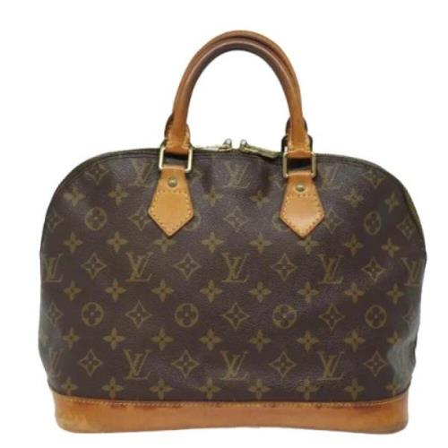 Pre-owned Canvas louis-vuitton-bags Louis Vuitton Vintage , Brown , Da...