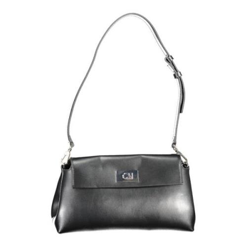 Zwarte Dames Schoudertas met Verstelbare Band Calvin Klein , Black , D...