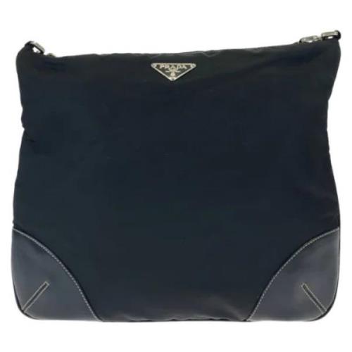 Pre-owned Canvas prada-bags Prada Vintage , Black , Dames