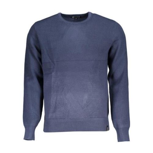 Contrast Detail Crew Neck Sweater U.s. Polo Assn. , Blue , Heren