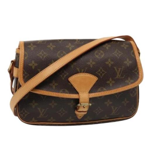 Pre-owned Canvas louis-vuitton-bags Louis Vuitton Vintage , Brown , Da...