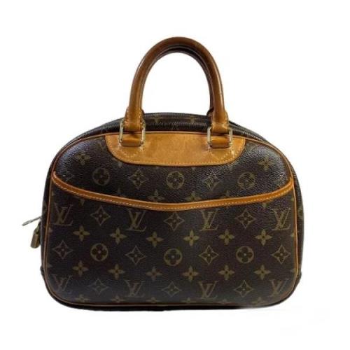 Pre-owned Canvas handbags Louis Vuitton Vintage , Brown , Dames