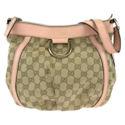 Pre-owned Canvas gucci-bags Gucci Vintage , Pink , Dames