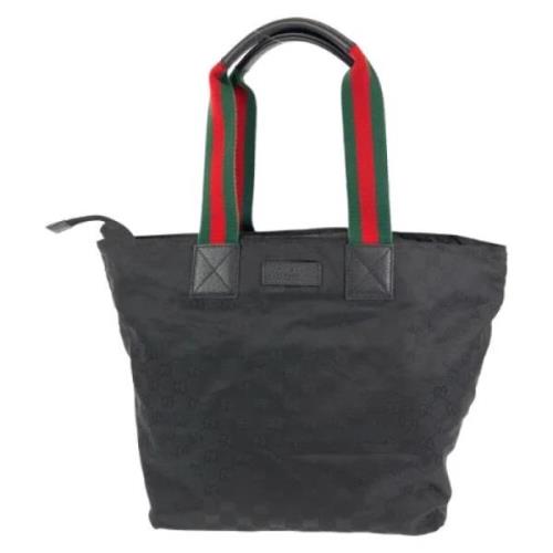 Pre-owned Canvas gucci-bags Gucci Vintage , Black , Dames