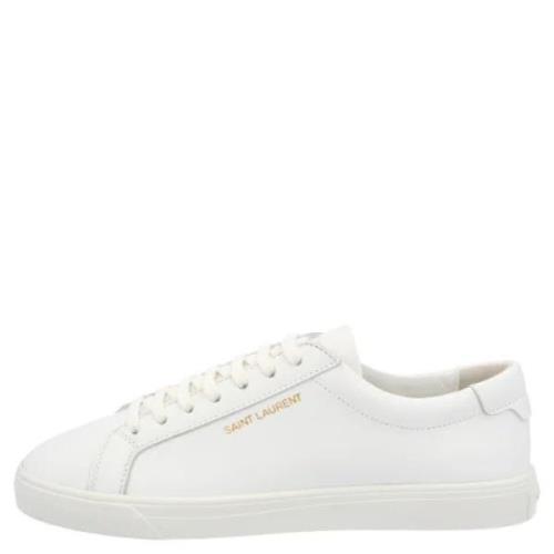 Leather sneakers Saint Laurent , White , Dames