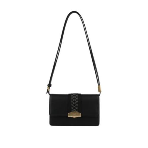 Madison Zwarte Schoudertas Pourchet Paris , Black , Dames