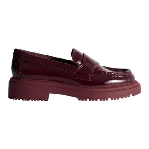 School Wijn Loafer Hoff , Red , Dames