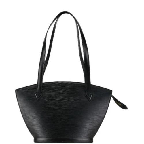 Pre-owned Leather louis-vuitton-bags Louis Vuitton Vintage , Black , D...