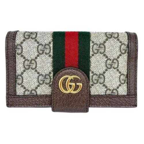 Pre-owned Fabric gucci-bags Gucci Vintage , Brown , Dames