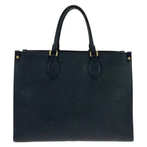 Pre-owned Leather louis-vuitton-bags Louis Vuitton Vintage , Black , D...