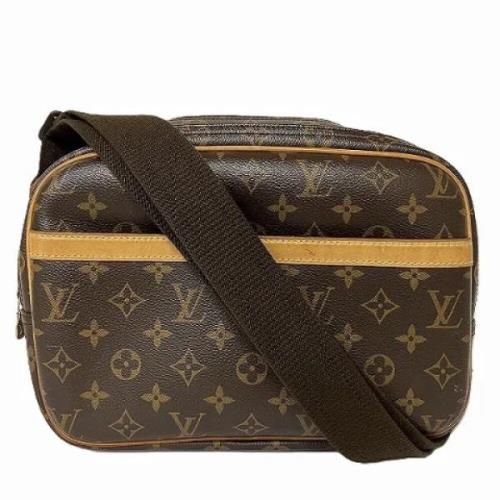 Pre-owned Canvas louis-vuitton-bags Louis Vuitton Vintage , Brown , Da...