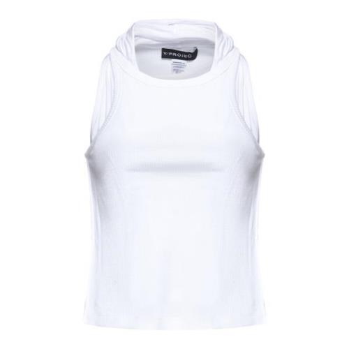 Witte Top Y/Project , White , Dames