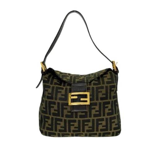 Pre-owned Canvas fendi-bags Fendi Vintage , Brown , Dames