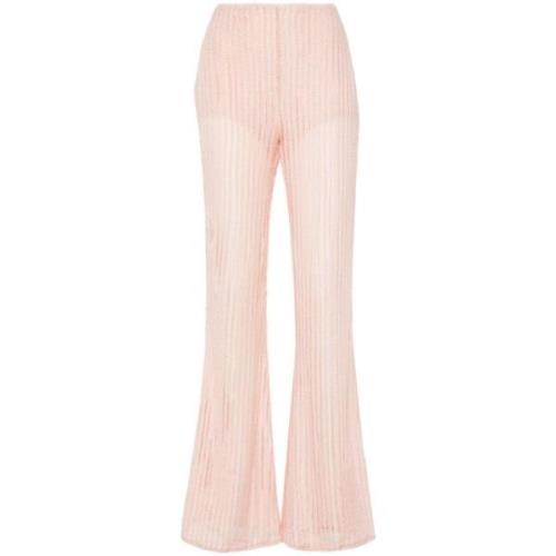 Stoffige roze broek Youssy Charo Ruiz Ibiza , Pink , Dames