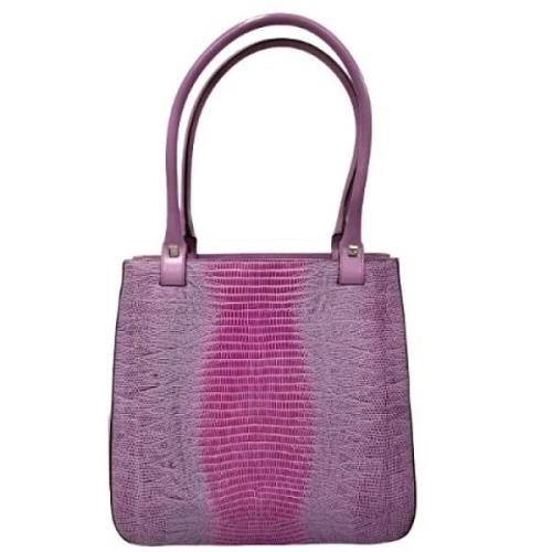 Pre-owned Leather prada-bags Prada Vintage , Purple , Dames