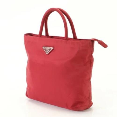 Pre-owned Canvas prada-bags Prada Vintage , Red , Dames