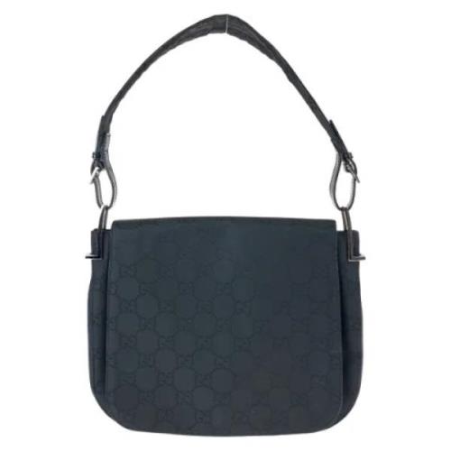 Pre-owned Canvas gucci-bags Gucci Vintage , Black , Dames