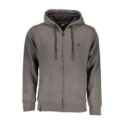 Grijze Hoodie met Rits U.s. Polo Assn. , Gray , Heren