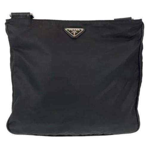 Pre-owned Canvas prada-bags Prada Vintage , Black , Dames