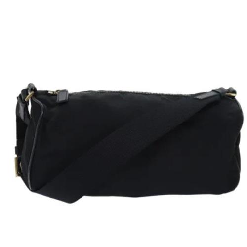 Pre-owned Nylon prada-bags Prada Vintage , Black , Dames