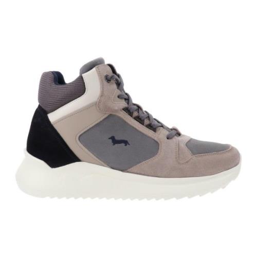 Leren en Stoffen Heren Sneakers Harmont & Blaine , Multicolor , Heren