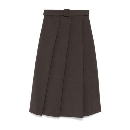 Bruine Rok 008 P.a.r.o.s.h. , Brown , Dames