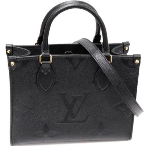 Pre-owned Canvas louis-vuitton-bags Louis Vuitton Vintage , Black , Da...