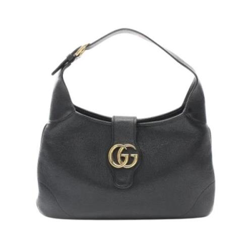 Pre-owned Leather gucci-bags Gucci Vintage , Black , Dames