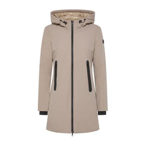 Winterjas - Gladde, technische donsjas Peuterey , Gray , Dames